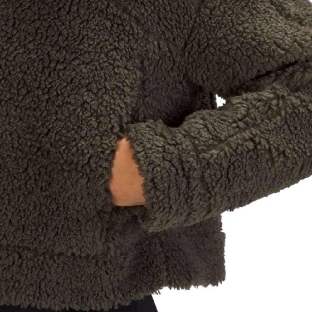 Lululemon Textured Fleece Button Jacket Womens 14… - image 5